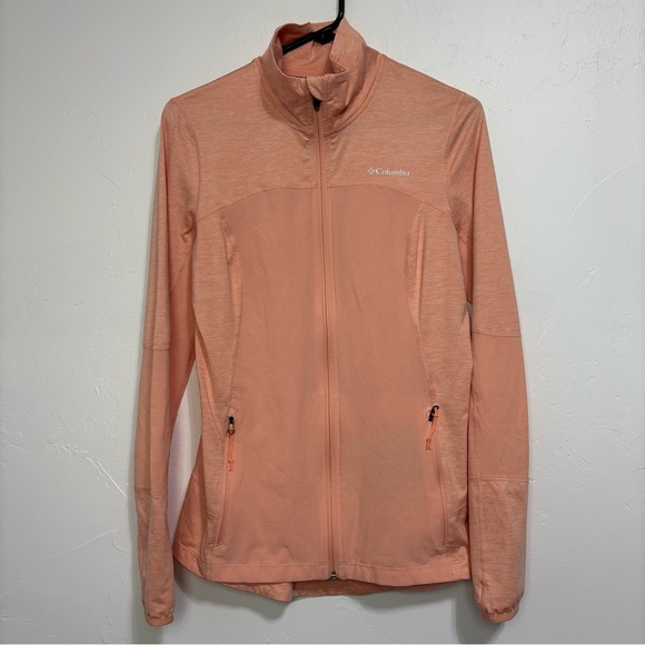 Columbia NWT NEW Women's Swiftwater Falls Jacket Lightweight Peach Orange Small - Picture 1 of 15